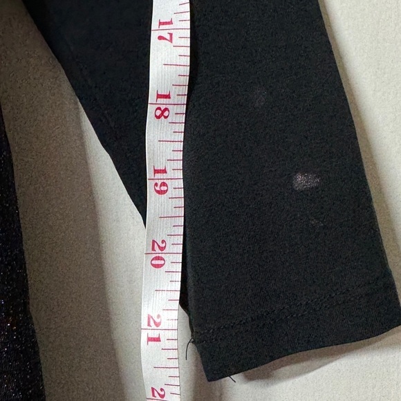 Hanna Andersson Black Multicolor Shimmer Iridescent Long Sleeve Dress Size US 5 - Picture 6 of 14